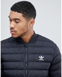 Мужская черная куртка-пуховик от adidas Originals