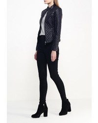 Женская черная куртка-пуховик от Adrixx