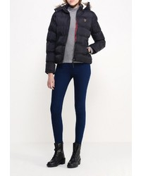 Женская черная куртка-пуховик от Alcott