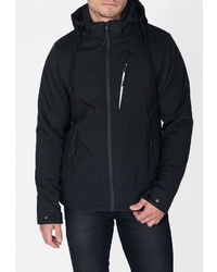 Мужская черная куртка-пуховик от Amimoda