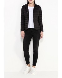 Женская черная куртка-пуховик от Aurora Firenze