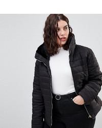 Женская черная куртка-пуховик от AX Paris Plus