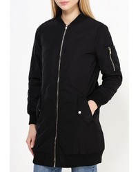 Женская черная куртка-пуховик от B.Style