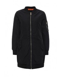 Женская черная куртка-пуховик от B.Style