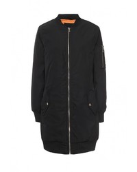 Женская черная куртка-пуховик от B.Style