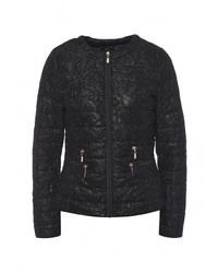 Женская черная куртка-пуховик от B.Style