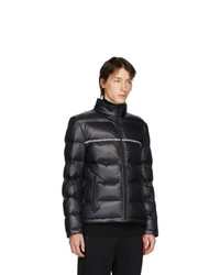 Мужская черная куртка-пуховик от Hugo