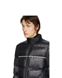 Мужская черная куртка-пуховик от Hugo