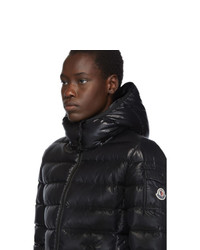 Женская черная куртка-пуховик от Moncler