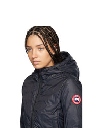 Женская черная куртка-пуховик от Canada Goose