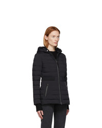 Женская черная куртка-пуховик от Mackage