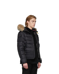 Мужская черная куртка-пуховик от Parajumpers