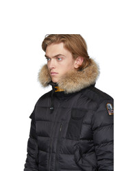 Мужская черная куртка-пуховик от Parajumpers