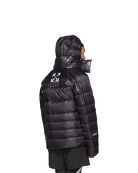 Мужская черная куртка-пуховик от Off-White