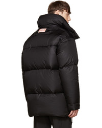 Мужская черная куртка-пуховик от Acne Studios