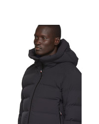 Мужская черная куртка-пуховик от MONCLER GRENOBLE