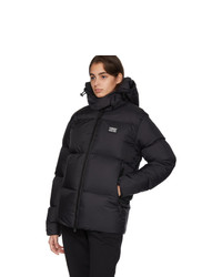 Женская черная куртка-пуховик от Burberry