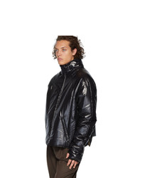 Мужская черная куртка-пуховик от Kassl Editions