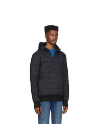 Мужская черная куртка-пуховик от Canada Goose