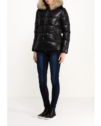 Женская черная куртка-пуховик от Bomboogie