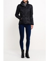 Женская черная куртка-пуховик от Bruebeck