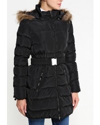 Женская черная куртка-пуховик от By Swan