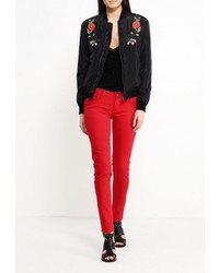 Женская черная куртка-пуховик от By Swan