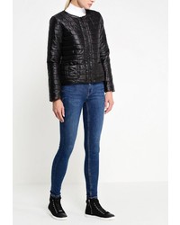 Женская черная куртка-пуховик от By Swan