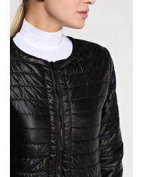 Женская черная куртка-пуховик от By Swan