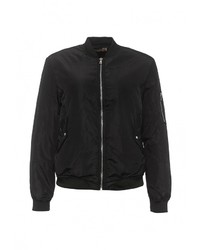 Женская черная куртка-пуховик от By Swan