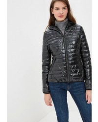 Женская черная куртка-пуховик от By Swan