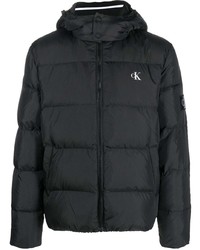 Мужская черная куртка-пуховик от Calvin Klein Jeans