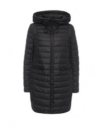 Женская черная куртка-пуховик от Clasna