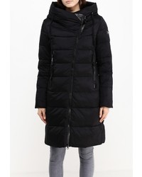 Женская черная куртка-пуховик от Clasna