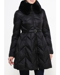 Женская черная куртка-пуховик от Clasna