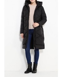 Женская черная куртка-пуховик от Clasna