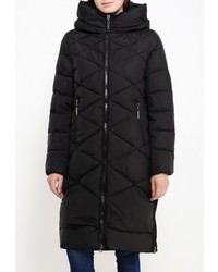 Женская черная куртка-пуховик от Clasna