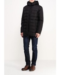 Мужская черная куртка-пуховик от Clasna