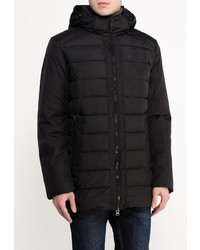 Мужская черная куртка-пуховик от Clasna