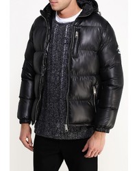 Мужская черная куртка-пуховик от Criminal Damage