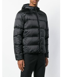 Мужская черная куртка-пуховик от Paul & Shark