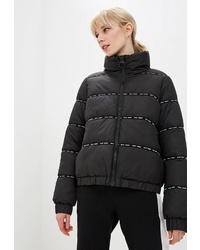 Женская черная куртка-пуховик от DKNY