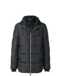 Мужская черная куртка-пуховик от Dolce & Gabbana