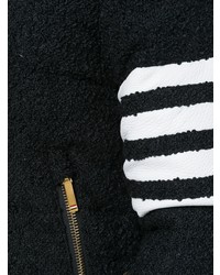 Женская черная куртка-пуховик от Thom Browne