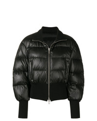 Женская черная куртка-пуховик от Drome