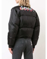 Женская черная куртка-пуховик от Off-White