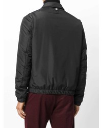 Мужская черная куртка-пуховик от Billionaire