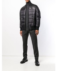 Мужская черная куртка-пуховик от Neil Barrett