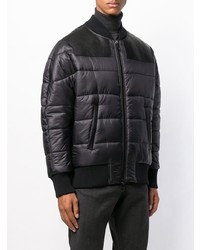 Мужская черная куртка-пуховик от Neil Barrett