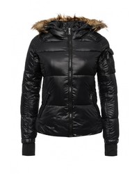Женская черная куртка-пуховик от Fontana 2.0